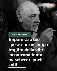 📌Nel giorno della sua nascita, ricordiamo Luigi Pirandello, maestro del  dubbio, dell'identità e dell'animo umano. Le sue parole ci parlano ancora  oggi, nelle aule e nella vita, invitandoci a guardare oltre le