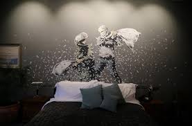 The Walled Off Hotel Artist Banksy Opens Hotel On Bethlehem Apartheid Wall Daily Sabah Download the perfect banksy pictures. artist banksy opens hotel on bethlehem
