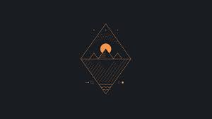 Black And Orange Wallpaper 1920x1080 Sunrise 1920x1080 Wallpaper Aesthetic Desktop Wallpaper Simple Backgrounds Minimalist Wallpaper