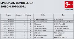 Pölten muss bis zum saisonende auf seinen defensiven mittelfeldspieler lukas tursch verzichten. Bundesliga Spielplan Bayern Vs Schalke Zum Auftakt