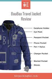 The Baubax Travel Jacket Review Her Packing List In 2021 Travel Jacket Jackets Her Packing List