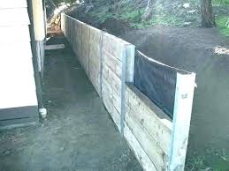 Inexpensive Retaining Wall Ideas Cheap Retaining Wall Driveway Ideas Wooden Garden Sleepe Landscaping Retaining Walls Garden Retaining Wall Wood Retaining Wall