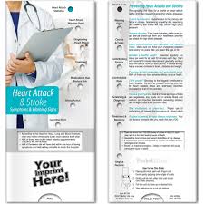 Pocket Slider Heart Attack Stroke Symptoms And Warning Signs