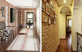 مزيج من ورق الجدران تحت الطوب في المطبخ ورق الحائط لبنة مزيج من ورق الحائط تقليد عالية الجودة على خلفية rasch