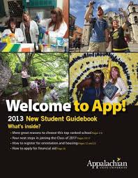 Need to meet with a financial aid counselor today? New Student Guidebook 2013 By Appalachian State University Issuu