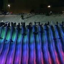 Snowtubing at camelback mountain resort. Night Snow Tubing At Camelback Video Snow Tubing Snow Vacation Camelback Mountain