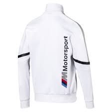 Bmw M Motorsport Men S T7 Track Jacket Puma Us Track Jackets Workout Shirts Heritage Fashion