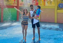 Viviane Araujo curte férias no Ceará com o marido e o filho após o fim de ‘Três Graças’