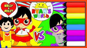 Check spelling or type a new query. Ryan S Toysreview Coloring Pages Featuring Ryan S World Coloring Page