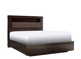 Wall Street King Leather Storage Platform Bed Mattress Furniture Platform Bed Bed