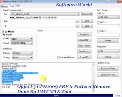If necessary, draw the screen unlock pattern or enter the . Oppo F3 Cph1609 Frp And Pattern Unlock Done With Umt Mtk Tool Software World