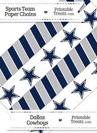 Dallas Cowboys Paper Chains From Printabletreats Com Dallas Cowboys Birthday Dallas Cowboys Dallas Cowboys Party