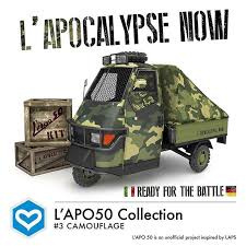 L Apo 50 On Instagram We Are Ready Lapoindependent Garageitaliacustoms Italiaindependentofficial Piaggio Official Juventu Piaggio Ape Vespa Ape Piaggio