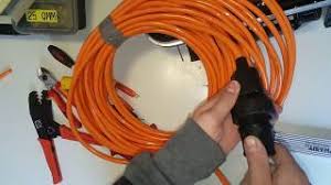 Helphelp making a 220v extension cord (self.diy). Diy How To Make Your Own 220v Heavy Duty Extension Cord Youtube
