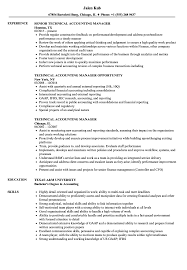 Director of financial planning analyst (fp&a) saic 4.0. Technical Accounting Manager Resume Samples Velvet Jobs