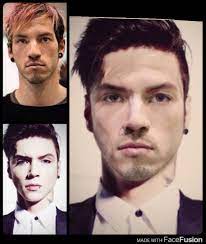 I Morphed Andy Biersack And Josh Dun And Look At This Beautiful Human Andy Biersack Josh Dun Human