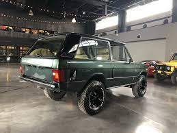 1974 Range Rover Gets A Classy Makeover From Legacy Overland Carscoops