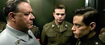 NUREMBERG” is a gripping, intense & refreshingly old-fashioned WWII  courtroom drama where Oscar-winners RUSSELL CROWE & RAMI MALEK go  head-to-head with magnificent performances. But more importantly, this is a  timely & relevant