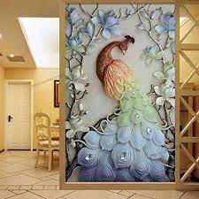 Faraway Peacock 5d Diy Crystal Diamond Rhinestone Paintin Https Www Amazon Com Dp B075vp3rfs Ref Cm Sw R P Cross Paintings Peacock Wall Art Mural Wall Art