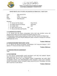 Check spelling or type a new query. Minit Mesyuarat Kali Ke 1 2019