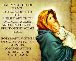 Maybe you would like to learn more about one of these? Hail Mary Full Of Grace Prayer Of Praise