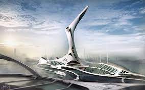 ﻿ 11 insane futuristic architectural designs. Josef Sury Levelist4 Futuristic Architecture Sketch Concept