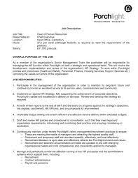 (s)he supports the regional coordinator and project managers to ensure a proper financial management of the country missions and the projects. Job Description Job Title Head Of Human Resources Porchlight