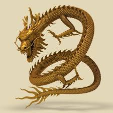 3d Model Chinese Dragon Chinese Dragon Japanese Dragon Small Dragon Tattoos