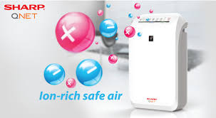 Naturally fresh and safe air. Sharp Qnet Plasmacluster Air Purifier