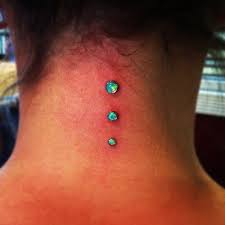 Microdermal Anchors Piercing Face Piercings Nape Piercing Microdermal Piercing