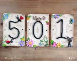 Ceramic House Number Three Tiles Seramik Fikirler Desenler
