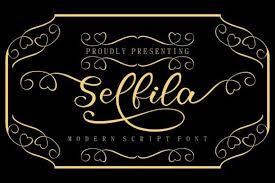 To do this you need to log into your account. Selfila Font Download Fonts