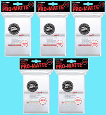 500 ultra pro white pro matte standard size deck protectors card sleeves mtg ebay card sleeves magic the gathering card games