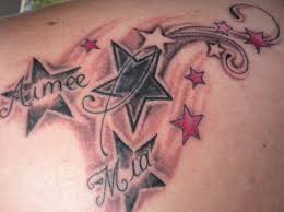 Mia has better academic results when the main character has got her back. Aimee Mia Shooting Stars Tattoo On Back Shoulder