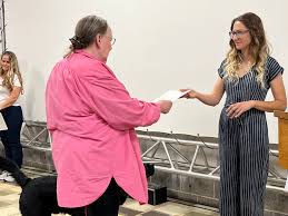 THE FIRST CLASS TO STUDY AT THE NEW CAMPUS