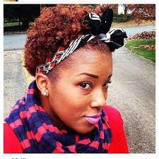A Creative Way To Get A Cute Headband Share Yours With Us Curlstyle Curlyaccesories Twa Hairstyles Hair Styles Short Natural Hair Styles