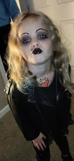 My fiancé and I were Chucky and Tiffany for one of our Halloween costumes