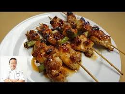 Succulent Yakitori Chicken How To Make Series Youtube Yakitori Chicken Food Asian Recipes