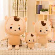 Korean Drama Mr Buckwheat Stuffed Doll Throw Pillow Plush Toy 30cm 45cm 55cm Baby Plush Toys Toys Gift Cute Plush