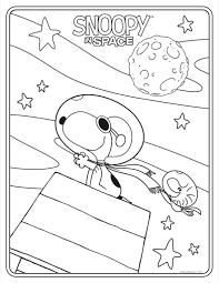 Color in this picture of outer space and share it with others today! Peanuts Coloring Sheets Peanuts
