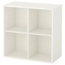 Eket Skab Med 4 Rum Hvid Ikea In 2020 Ikea Eket Eket Wall Mounted Shelving Unit