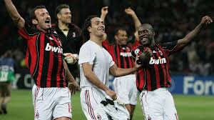 Ac milan and city rivals inter renew their duel for top spot in serie a on sunday in a third clash this season between star strikers zlatan ibrahimovic and romelu lukaku as champions juventus play. 2006 07 Ac Milan 3 0 Manchester United Fc Report Uefa Champions League Uefa Com
