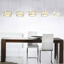 The two priorities for dining room lighting are to deliver overall brightness through general lighting and to provide a visually appealing space with accent lighting. Led Crystal Hanging Light Pendant Glass Clear Ceiling Lamp Dining Room Lighting Globo 49350 52h Etc Shop Lamps Furniture Technology Household All From One Source Etc Shop