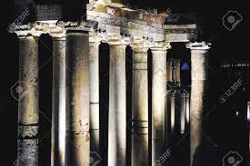 Read customer reviews & find best sellers. Roman Columns Light Up In The Dark Night Stock Photo Picture And Royalty Free Image Image 15886274