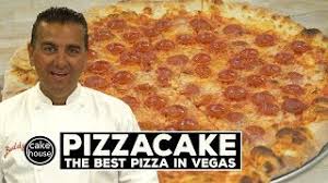 Pizzacake How The Cake Boss Makes The Best Pizza Slice In Vegas Youtube
