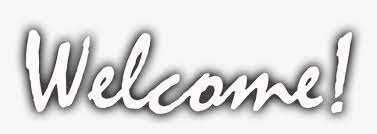 Welcome png image with transparent background. Welcome White Font Png Transparent Png Kindpng