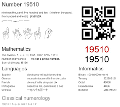 19510 number, meaning and properties - Number.academy