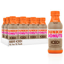 At dunkin donuts, you get a rich and smooth drink combined with one of the best versions of caramel. 12 Bottles Dunkin Donuts Iced Coffee Drink Original 13 7 Fl Oz Walmart Com Walmart Com