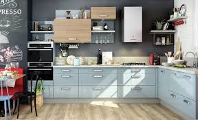 Cuisine Equipee De Style Vintage Modele Cafe Cuisine Contemporaine Cuisine Equipee Cuisine Contemporaine Blanche
