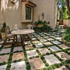 In the market, the massive collection of travertine pavers available offers an exclusive range to choose. Grass With Travertine Pavers Houzz